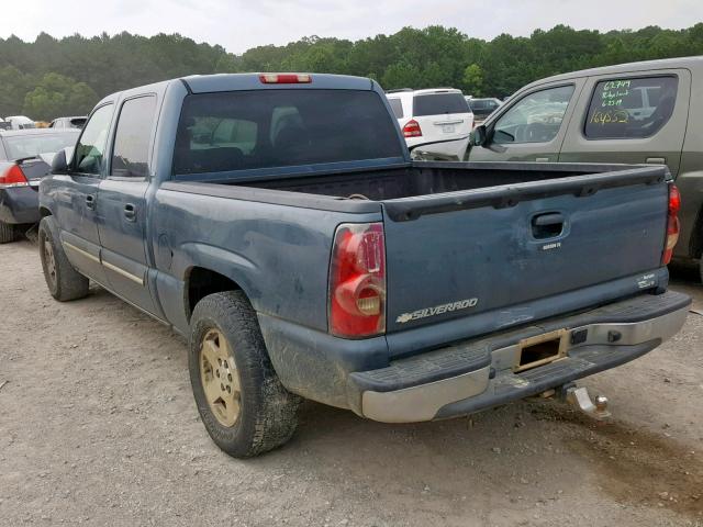 2GCEC13V671107496 - 2007 CHEVROLET SILVERADO BLUE photo 3