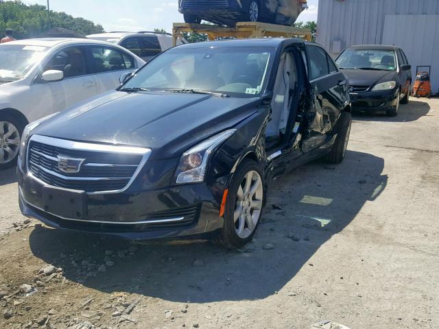 1G6AG5RX7F0102694 - 2015 CADILLAC ATS BLACK photo 2