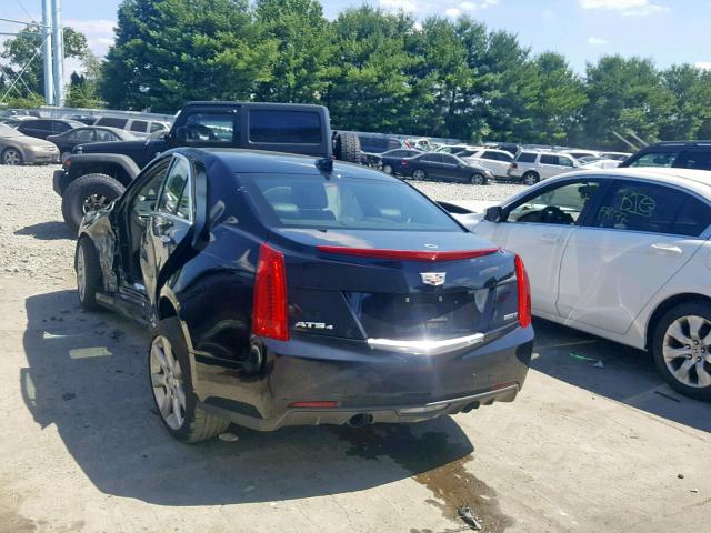 1G6AG5RX7F0102694 - 2015 CADILLAC ATS BLACK photo 3