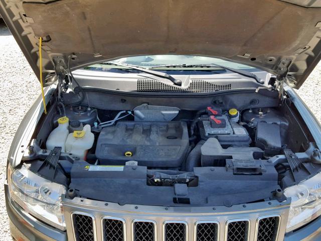 1C4NJDBBXCD638018 - 2012 JEEP COMPASS SP ნაცრისფერი ფოტო 7