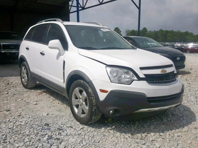 3GNAL2EK7CS566940 - 2012 CHEVROLET CAPTIVA SP WHITE photo 1