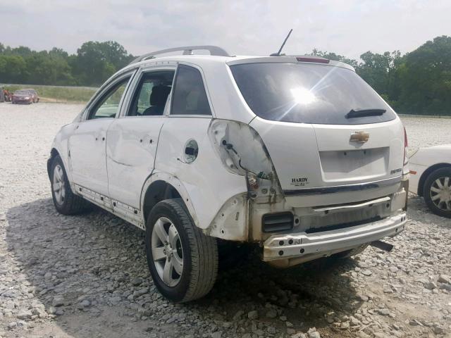 3GNAL2EK7CS566940 - 2012 CHEVROLET CAPTIVA SP WHITE photo 3