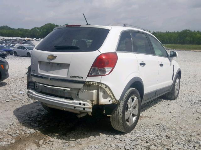 3GNAL2EK7CS566940 - 2012 CHEVROLET CAPTIVA SP WHITE photo 4