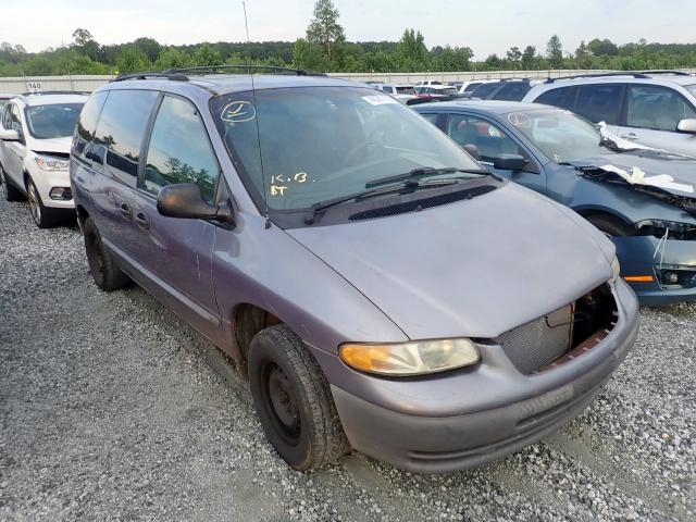 2P4FP2536WR797319 - 1998 PLYMOUTH VOYAGER PURPLE photo 1