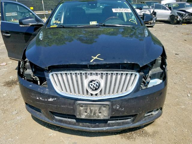 1G4GE5GD6BF130804 - 2011 BUICK LACROSSE C BLACK photo 9