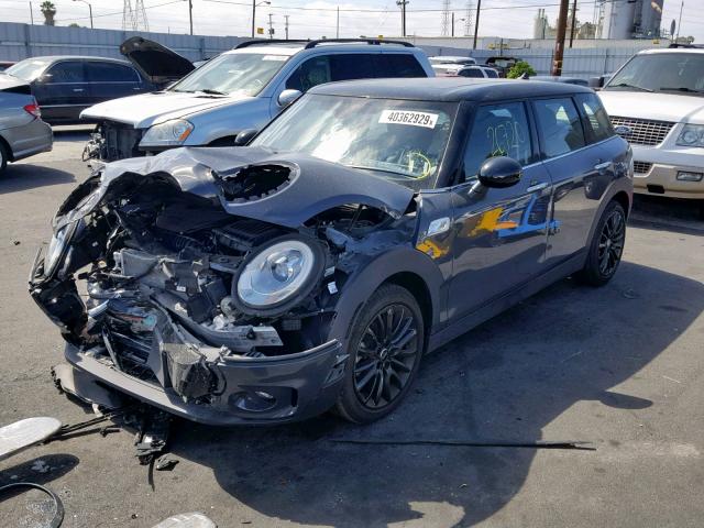 WMWLN9C35H2E49750 - 2017 MINI COOPER S C GRAY photo 2