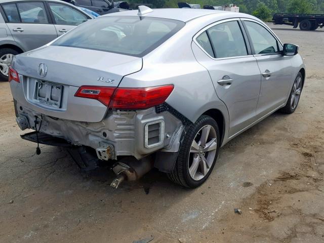 19VDE1F7XDE016385 - 2013 ACURA ILX 20 TEC SILVER photo 4