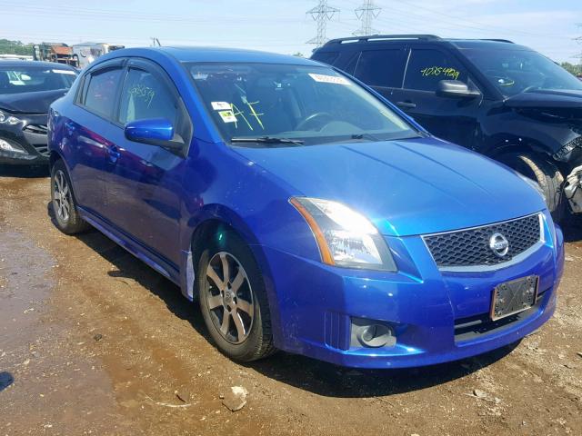 3N1AB6AP7CL773846 - 2012 NISSAN SENTRA 2.0 BLUE photo 1