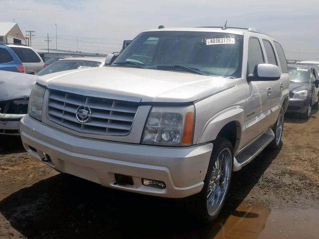 1GYEK63N55R169504 - 2005 CADILLAC ESCALADE L WHITE photo 2