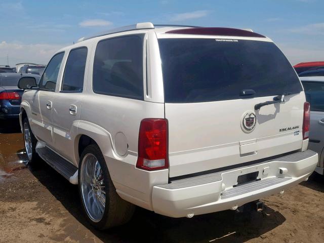 1GYEK63N55R169504 - 2005 CADILLAC ESCALADE L WHITE photo 3