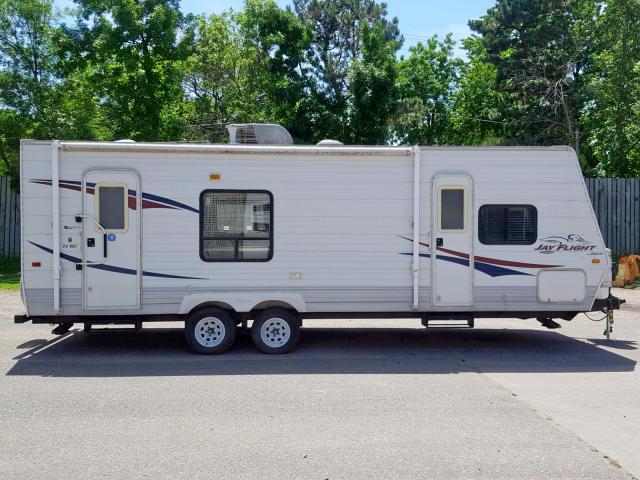 1UJBJ02N0818F0470 - 2008 JAYCO JAY FLIGHT  WHITE photo 1