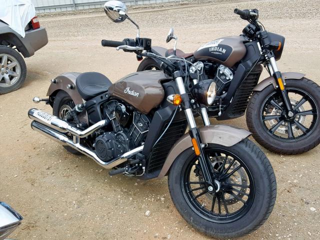 56KMSB115J3130509 - 2018 INDIAN MOTORCYCLE CO. SCOUT SIXT BROWN photo 9