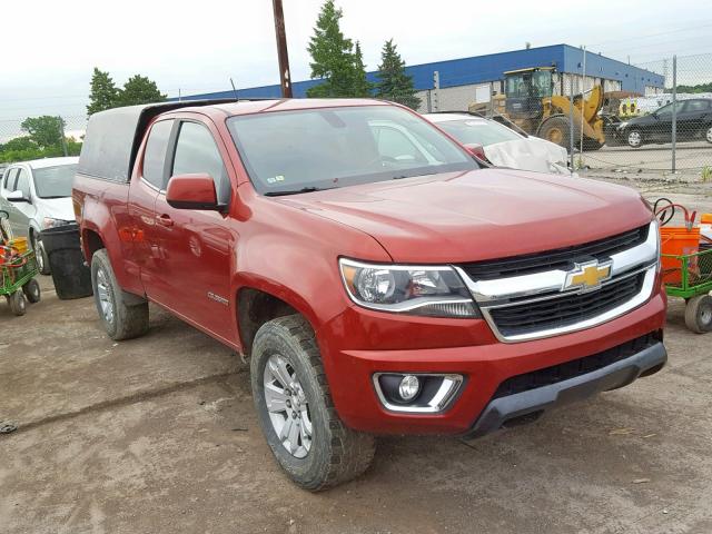 1GCHTCE39G1189606 - 2016 CHEVROLET COLORADO L RED photo 1