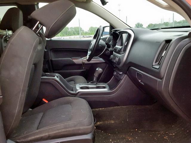 1GCHTCE39G1189606 - 2016 CHEVROLET COLORADO L RED photo 5