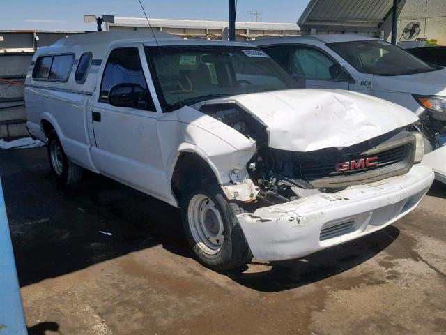 1GTCS14XX38228341 - 2003 GMC SONOMA WHITE photo 1