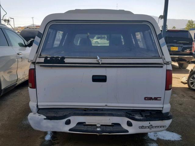 1GTCS14XX38228341 - 2003 GMC SONOMA WHITE photo 6