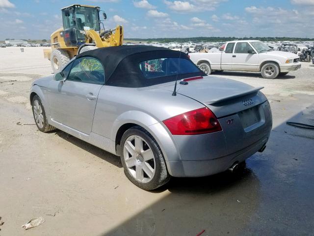 TRUUT28N361002306 - 2006 AUDI TT QUATTRO SILVER photo 3