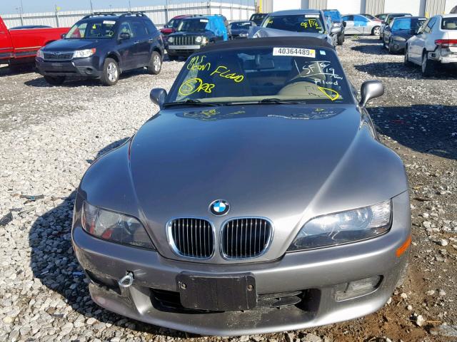 WBACN33471LM02786 - 2001 BMW Z3 2.5 GRAY photo 9