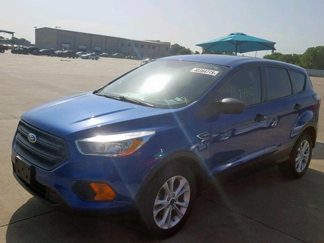 1FMCU0F77HUA61061 - 2017 FORD ESCAPE S BLUE photo 2