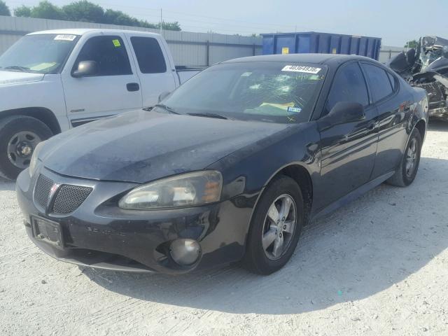 2G2WP552181140222 - 2008 PONTIAC GRAND PRIX BLACK photo 2