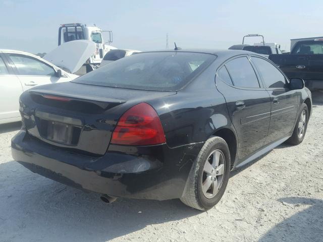 2G2WP552181140222 - 2008 PONTIAC GRAND PRIX BLACK photo 4