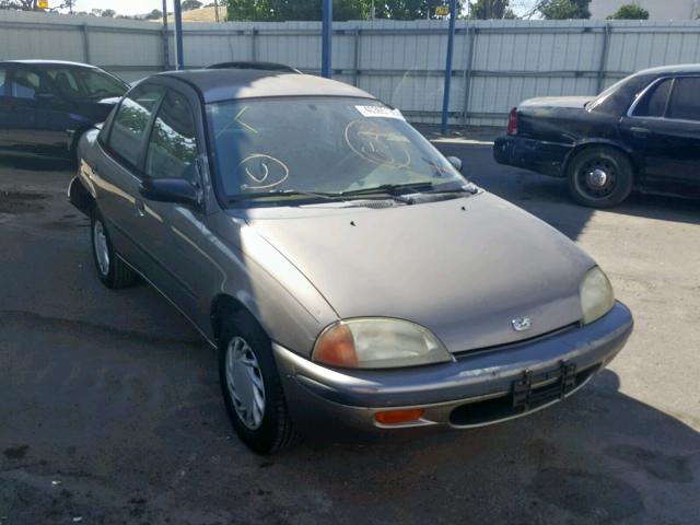 2C1MR5299V6720196 - 1997 GEO METRO LSI SILVER photo 1