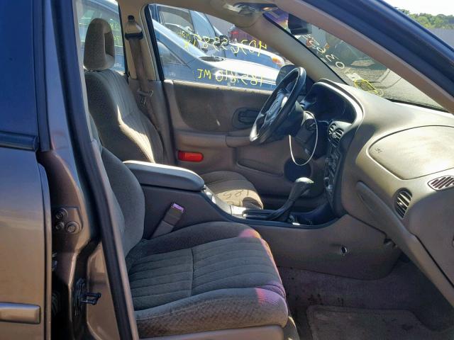 1G2WP52K83F128249 - 2003 PONTIAC GRAND PRIX GRAY photo 5