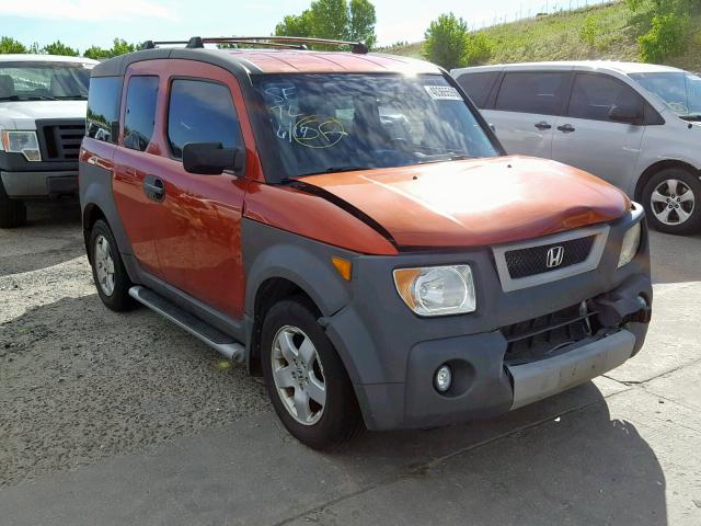 5J6YH28684L035609 - 2004 HONDA ELEMENT EX ORANGE photo 1