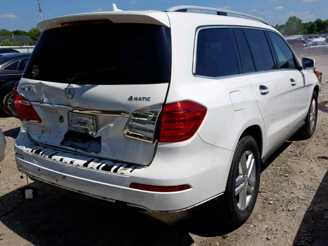 4JGDF7CE4EA314053 - 2014 MERCEDES-BENZ GL 450 4MA WHITE photo 4