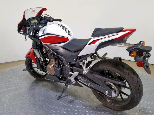 MLHPC4417J5500027 - 2018 HONDA CBR500 R TWO TONE photo 6