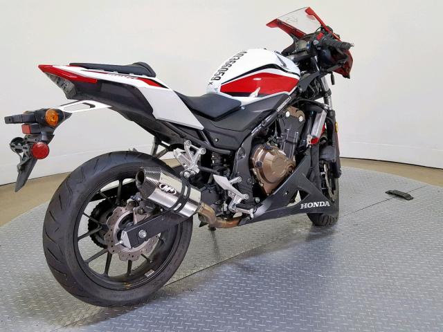 MLHPC4417J5500027 - 2018 HONDA CBR500 R TWO TONE photo 8