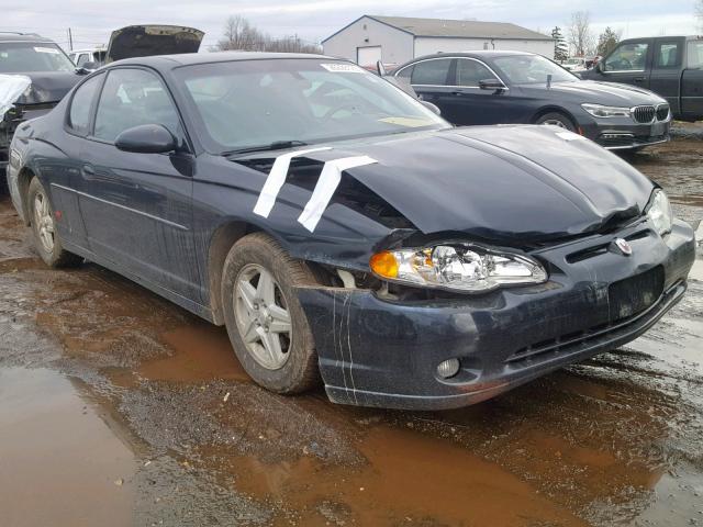 2G1WX12K449427146 - 2004 CHEVROLET MONTE CARL BLACK photo 1