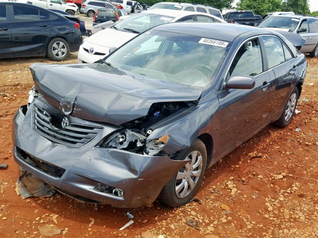 4T1BE46K29U802335 - 2009 TOYOTA CAMRY BASE GRAY photo 2