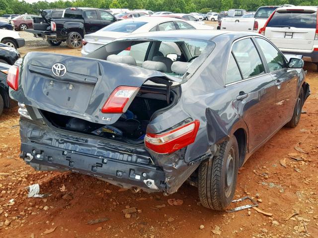 4T1BE46K29U802335 - 2009 TOYOTA CAMRY BASE GRAY photo 4