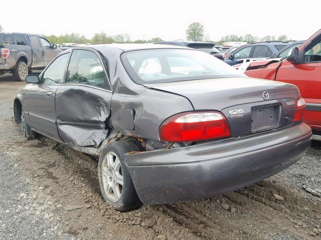 1YVGF22D215251738 - 2001 MAZDA 626 ES GRAY photo 3