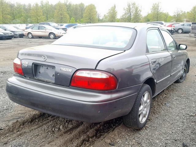 1YVGF22D215251738 - 2001 MAZDA 626 ES GRAY photo 4