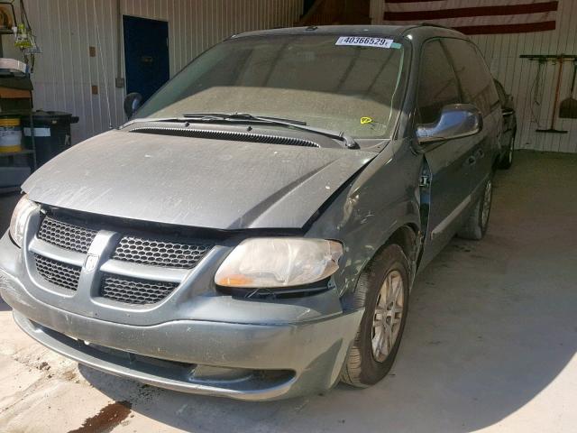 1D4GP25R66B713983 - 2006 DODGE CARAVAN SE GRAY photo 2