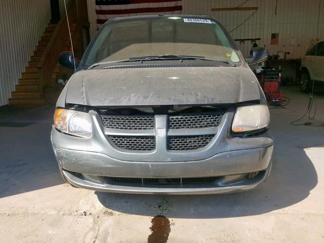 1D4GP25R66B713983 - 2006 DODGE CARAVAN SE GRAY photo 9