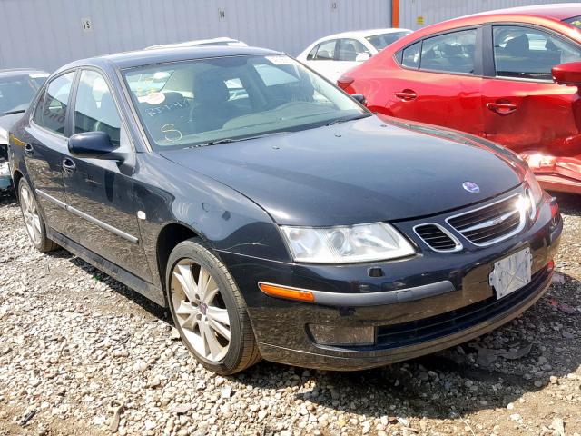 YS3FD49Y771141627 - 2007 SAAB 9-3 2.0T BLACK photo 1