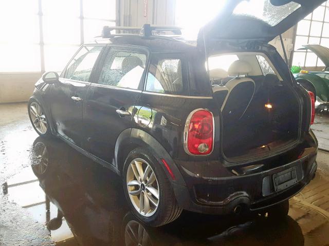 WMWZC5C52EWM16703 - 2014 MINI COOPER S C BLACK photo 3