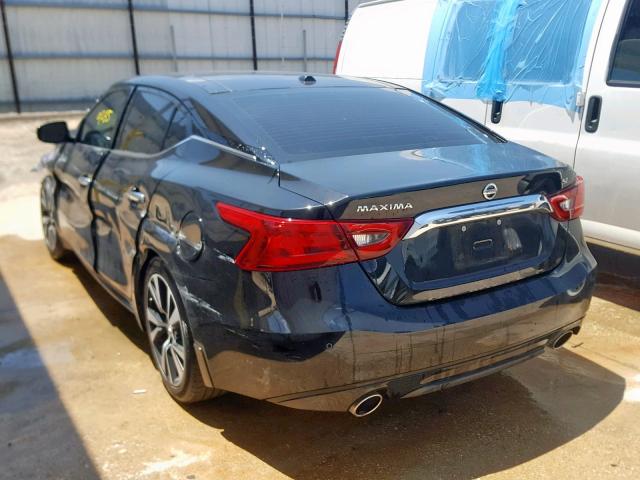 1N4AA6AP6JC392309 - 2018 NISSAN MAXIMA 3.5 BLACK photo 3