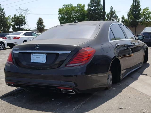 WDDUG8CB2EA026860 - 2014 MERCEDES-BENZ S 550 BLACK photo 4