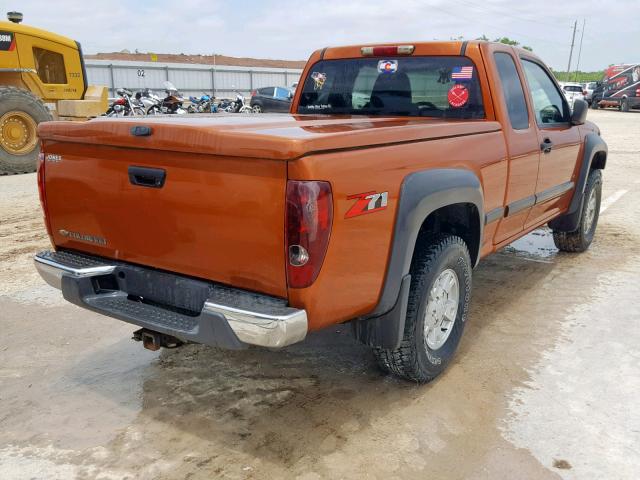 1GCDS196068148572 - 2006 CHEVROLET COLORADO ORANGE photo 4