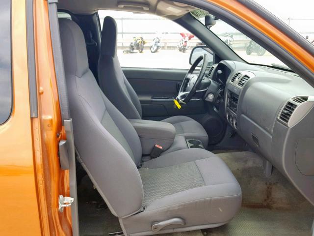 1GCDS196068148572 - 2006 CHEVROLET COLORADO ORANGE photo 5