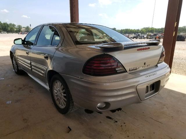 1G2NG52E4YM779838 - 2000 PONTIAC GRAND AM S SILVER photo 3