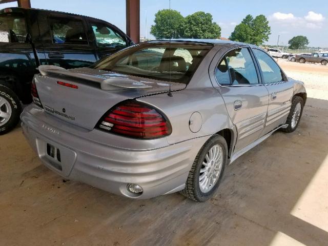 1G2NG52E4YM779838 - 2000 PONTIAC GRAND AM S SILVER photo 4