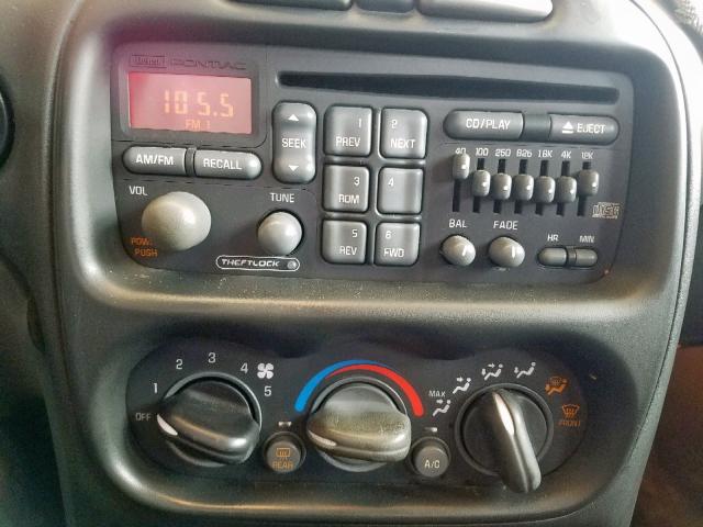 1G2NG52E4YM779838 - 2000 PONTIAC GRAND AM S SILVER photo 9