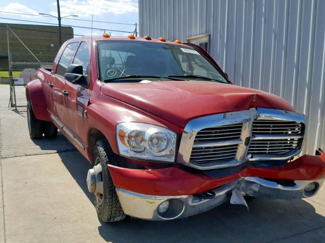 3D7ML49C37G763039 - 2007 DODGE RAM 3500 RED photo 1