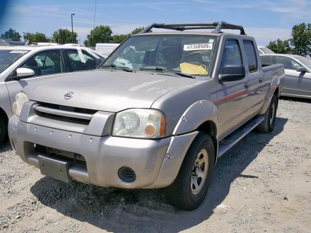 1N6ED29X54C406184 - 2004 NISSAN FRONTIER C TAN photo 2