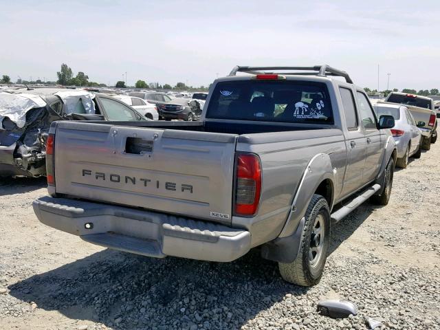 1N6ED29X54C406184 - 2004 NISSAN FRONTIER C TAN photo 4